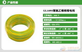 安耐特UL1095电子线 PVC绝缘铜芯电线的性能与应用解析